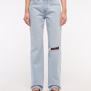 Abercrombie & Fitch Low Rise Baggy Jeans